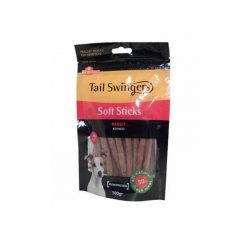 Λιχουδιά σκύλου Tail Swingers Soft Sticks με κουνέλι 100gr